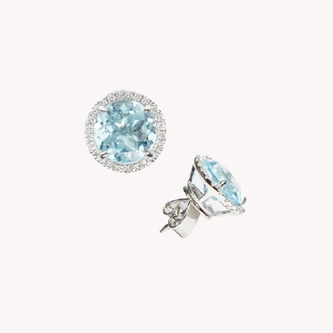 Aquamarine Earrings
