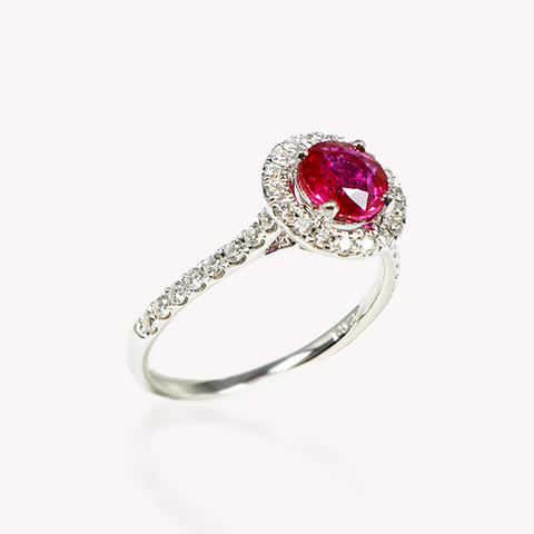 Ruby Diamonds Ring