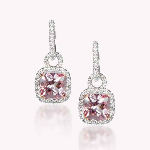Morganite Earring