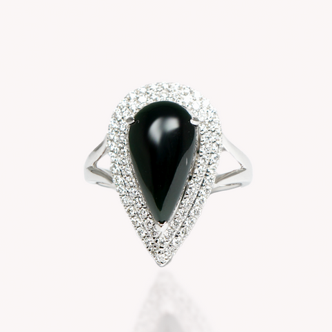 Black Jade Ring