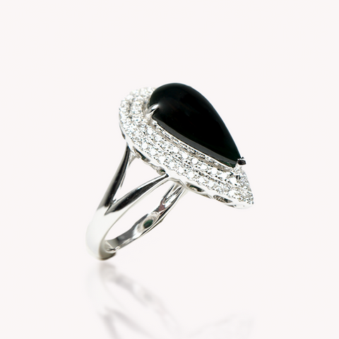 Black Jade Ring