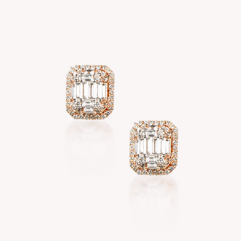 Diamond Stud Earrings