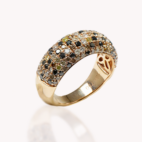 Black Diamond Ring
