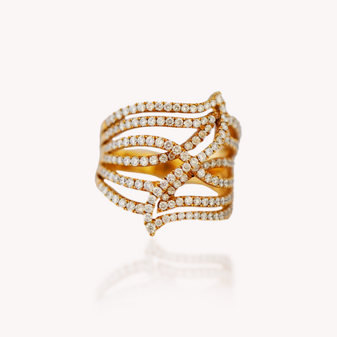 Rose Gold Diamond Ring