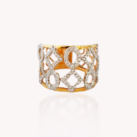 Rose Gold Diamond Ring
