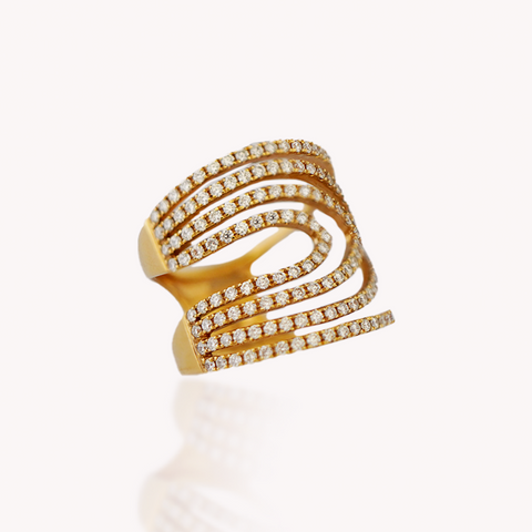 Rose Gold Diamond Ring