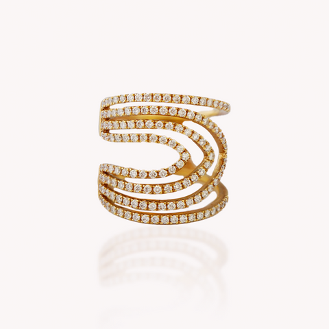 Rose Gold Diamond Ring