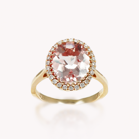 Morganite Ring