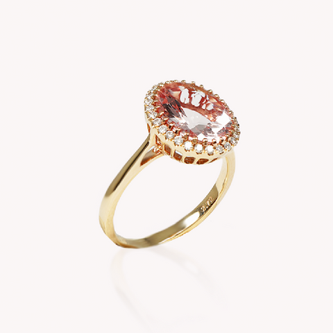 Morganite Ring