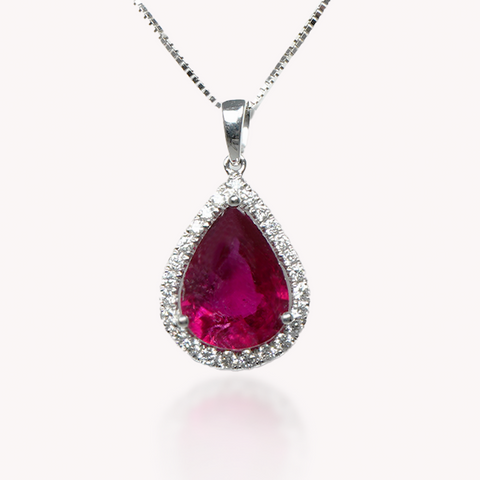 Rubellite Pendant