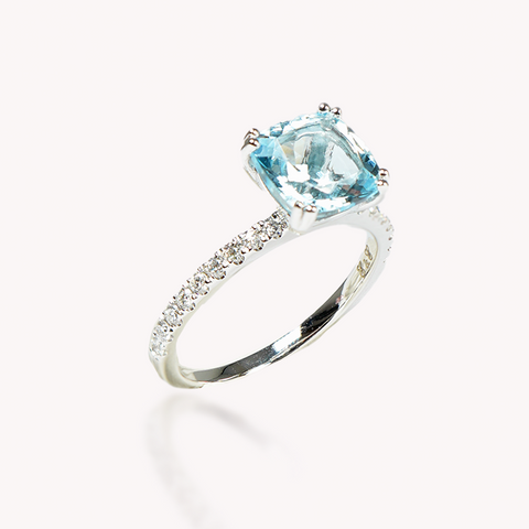 Aquamarine Ring