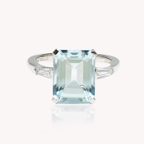 Aquamarine Ring