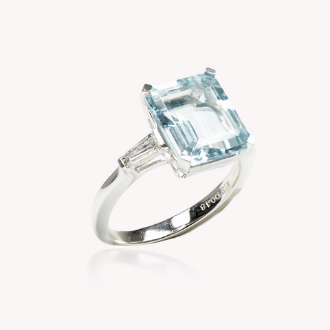 Aquamarine Ring