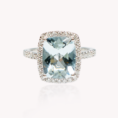 Aquamarine Ring