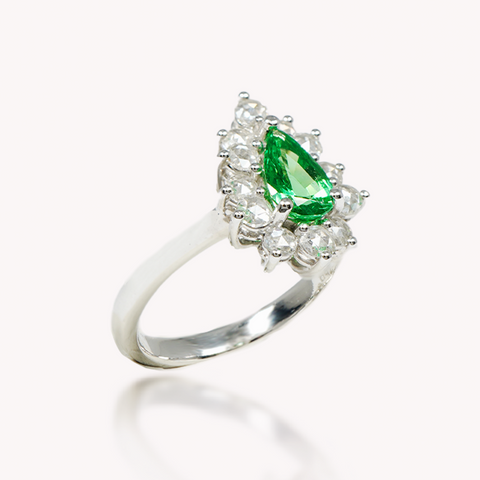 Tsavorite Ring