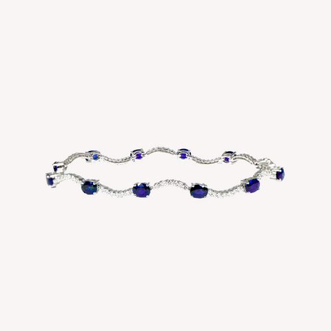 Blue Sapphire Bracelet