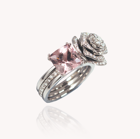 Diamond Rose Ring