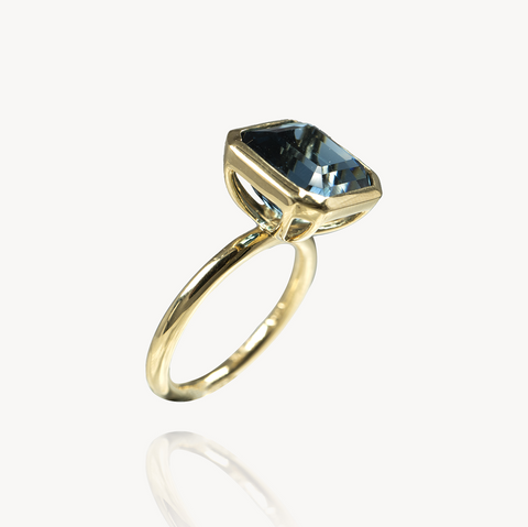 London Blue Topaz Ring