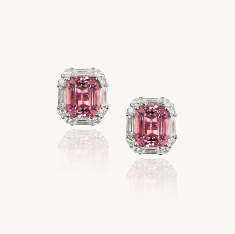 Tourmaline Stud Earrings
