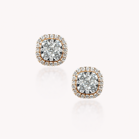 Diamond Stud Earrings